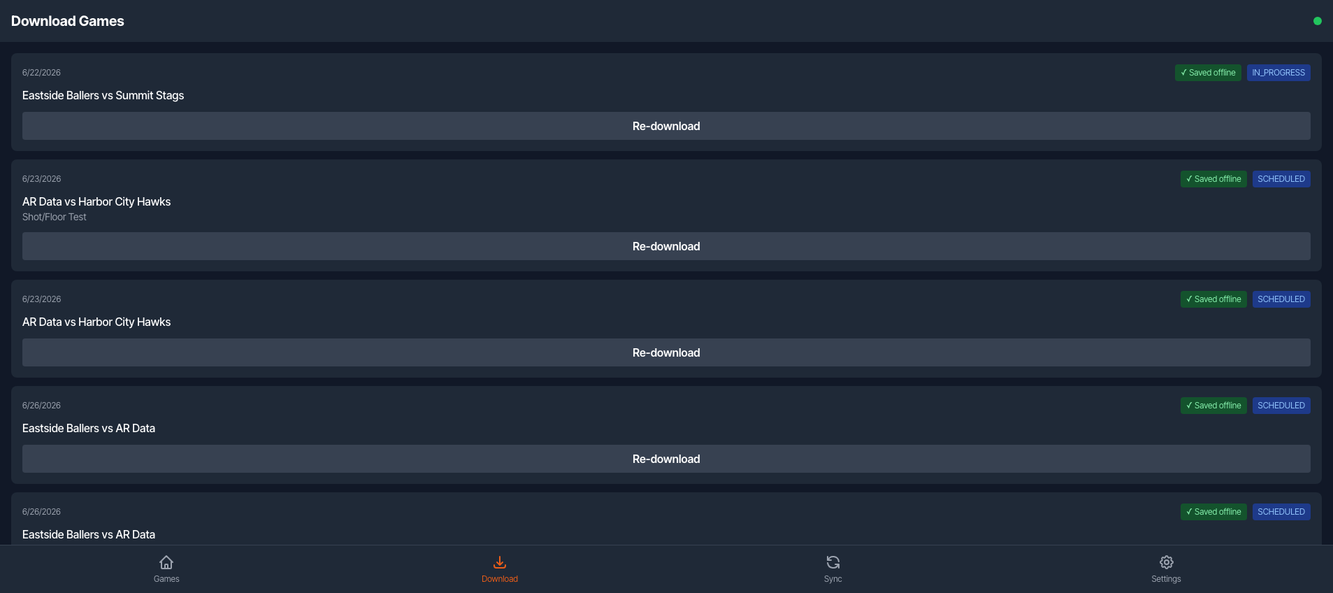 Download for offline